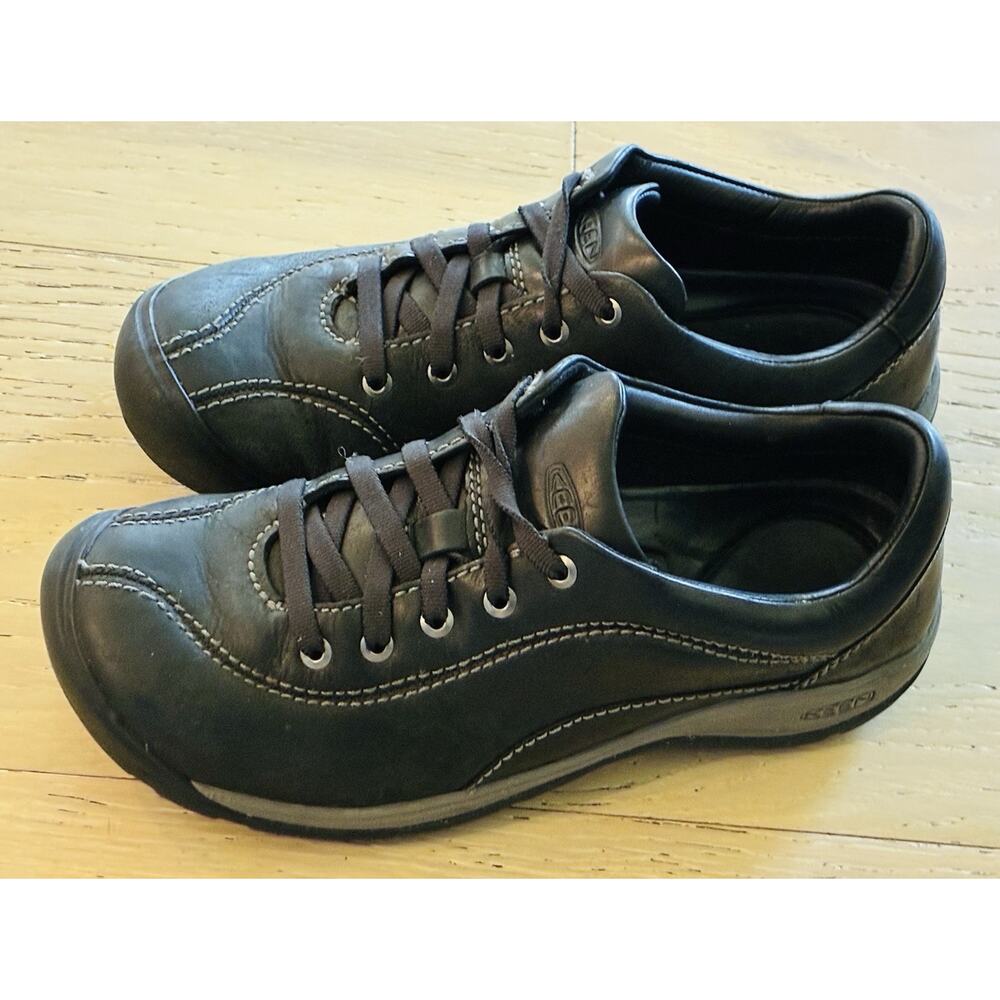 KEEN 1018314 Women's Presidio II Black Casual Shoes US Size 6.5 Sneakers